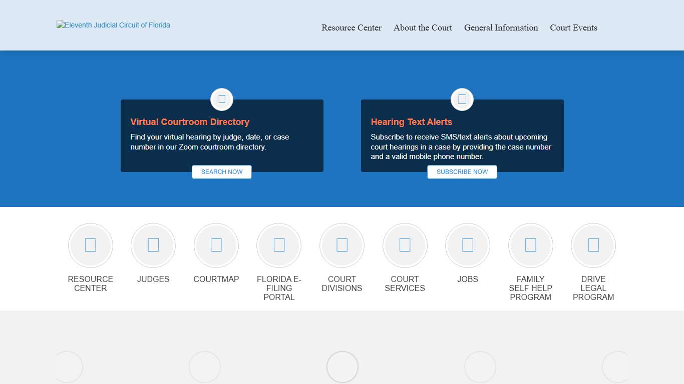 Eleventh Judicial Circuit of Florida - Home